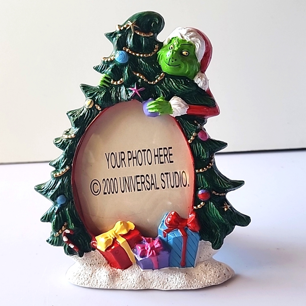 VTG. NEW 2000, The Grinch  Universal Studio Picture Photo Frame.